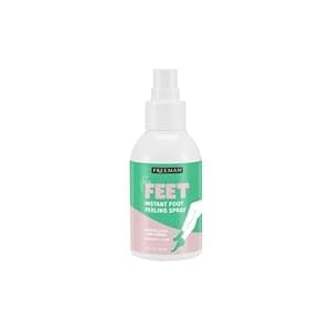 Freeman Flirty Feet Instant Foot Peeling Spray, Exfoliating Foot Mask For Summer, Moisturizing & Smooth Dry, Cracked Heels, Remove Dead Skin Quickly, Cruelty-Free & Vegan, 4 fl.oz./ 118 ml Bottle