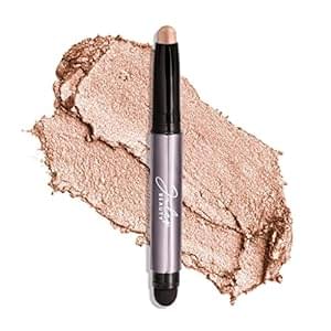 Julep Eyeshadow 101 Cream-to-Powder Waterproof Shadow Stick – Champagne Shimmer – Long-Lasting, Crease-Proof, Medium Golden-Beige Shimmer Cream Eyeshadow with Built-in Smudger